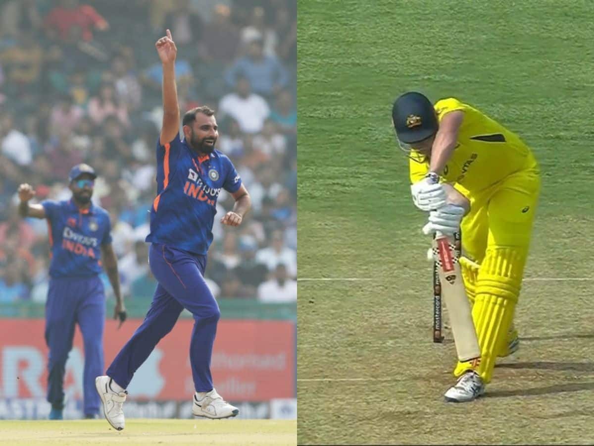 IND vs AUS 1st ODI: Mohammad Shami Dismisses Cameron Green With A Jaffa | Watch Here